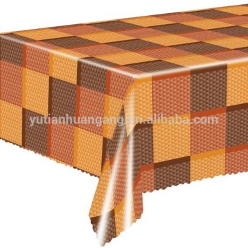 Plastic Table Cloth/plastic sheet table cloth