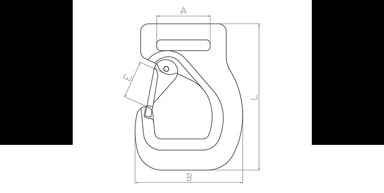 G80 webbing sling hook