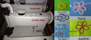 Golden Wheel 530 Embroidering Machine (Used and New machine)