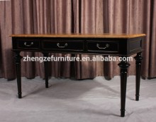 French style classical antique writing table console table