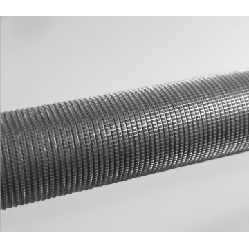 Superficie con marcas de picaduras de tubo de aleta de titanio de alta eficiencia TA2