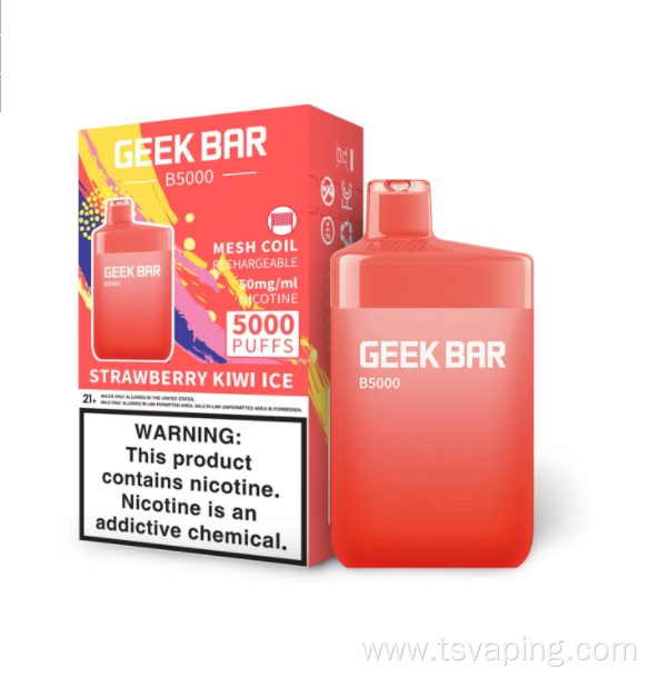 Newest Geek Bar B5000 Disposable Vape 5000 Puffs