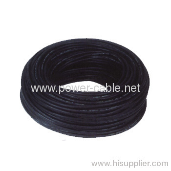 China Best Quality 450/750v Rubber Cable 0.5mm2 075mm2 Copper Core Rubber Insulated 