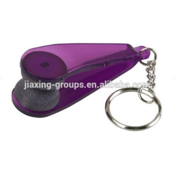 high quality glasses cleaner with keychain