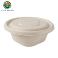 100% Biodegradable Disposable Microwave Eco Friendly Bowl