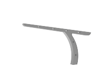 Single Row Iron Parking Shed