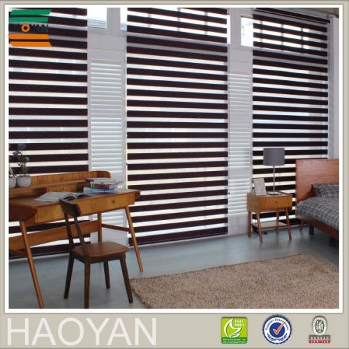 Haoyan light filtering sheer shade zebra blinds