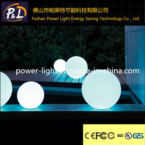 D60cm Furniture murah dekoratif LED Outdoor Float bola