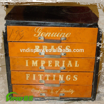 Shabby Chic Metal Drawer Cabinet for Home Decor , multi drawer metal cabinet , matal shabby chic home decor