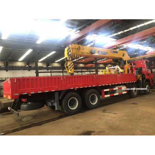 IVECO 8X4 Truck Mounted Telescopic Boom Crane16tons