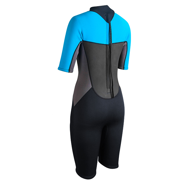 SeaSkin Back Zip 2mm Shorty Wetsuit para mergulho