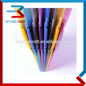 A4 size plastic PP swing clip file folder