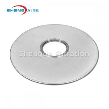 Filtro de disco metálico para filtração da indústria de nylon de poliéster