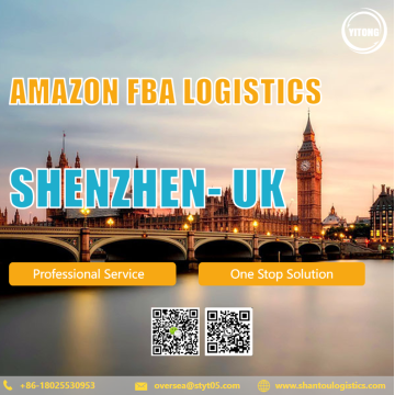 Amazon FBA Logistics Freight Service de Shenzhen al Reino Unido