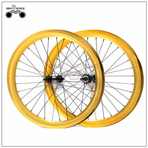 700C 40mm fix double-walled aluminum wheelset4