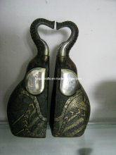 OEM Antique Polyresin Resin Elephant Bookends