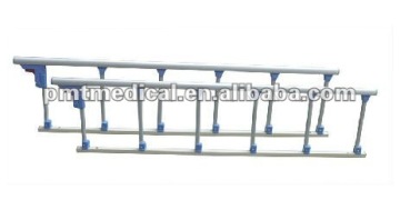 Aluminum bed side rails for hospital bed