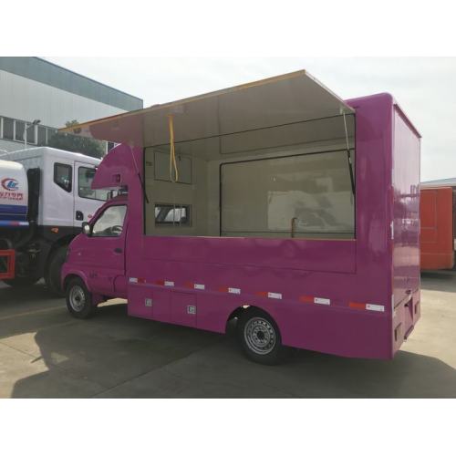 Camion de crème glacée de chariot de restauration rapide mobile