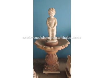 boy statue peeing fountain