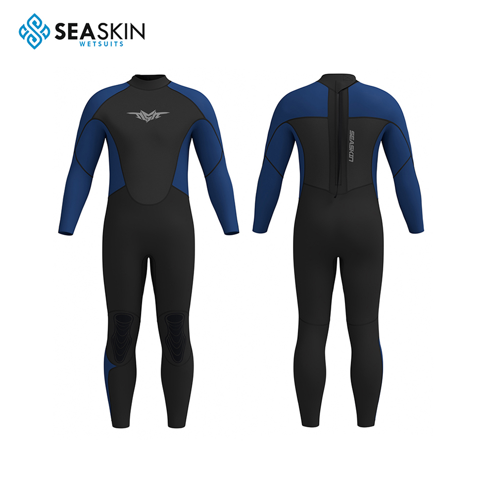 Seaskin OEM Wetsuit Zip Kembali Lelaki Tinggi