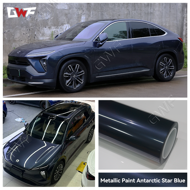 Película de protección de pintura de color transparente