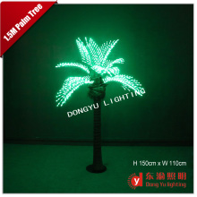 Artificial led COCONUT tree light/ lamp for outdoor park decoration led coconut palm tree light
