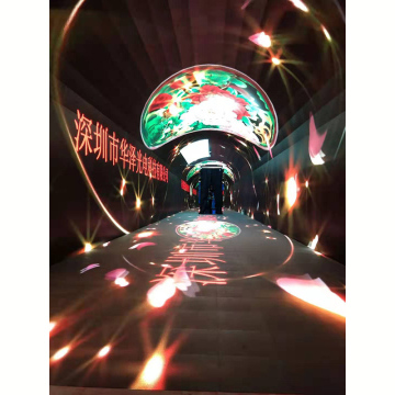 Curved LED Video Wall: P3 P4 Time Tunnel Screen for Immersive Displays