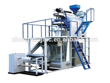 Water cooling film blowing machine
