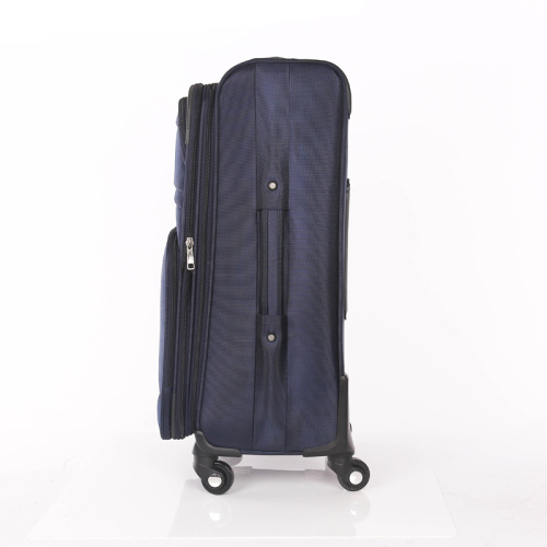 leisure style soft rolling waterproof fabric luggage trolley