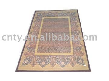 Large Size Handwoven Printed Bamboo Floor Mats