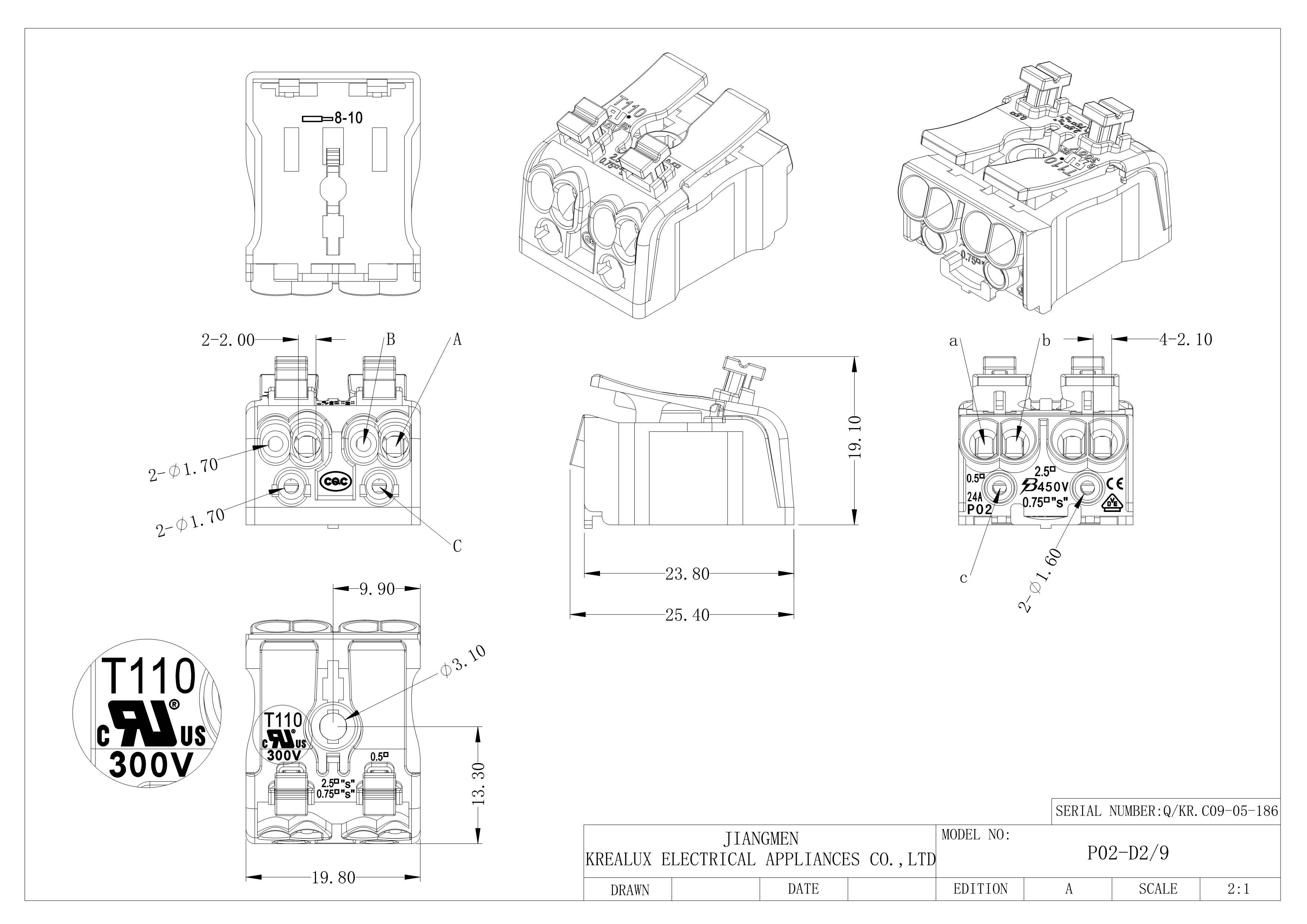 Lighting Terminal Blocks