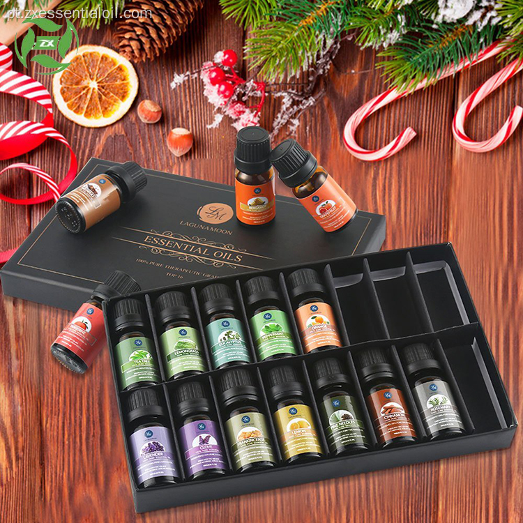 Aromaterapia Natural Essential Oils Gift Set 6 8