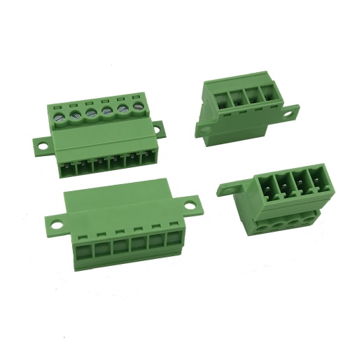 screwless terminal block connector male and female