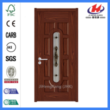 Jhk-012 Center Arch Micro Cubed Glass Glass Mdf Door