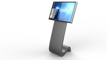 Interactive Information Free Standing Kiosk System For Airport Metro