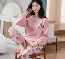 Pajamas for women spring and autumn