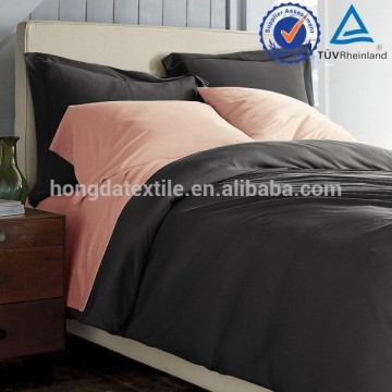 100%cotton solid modern bed sheets, 400TC wholesale bed sheets