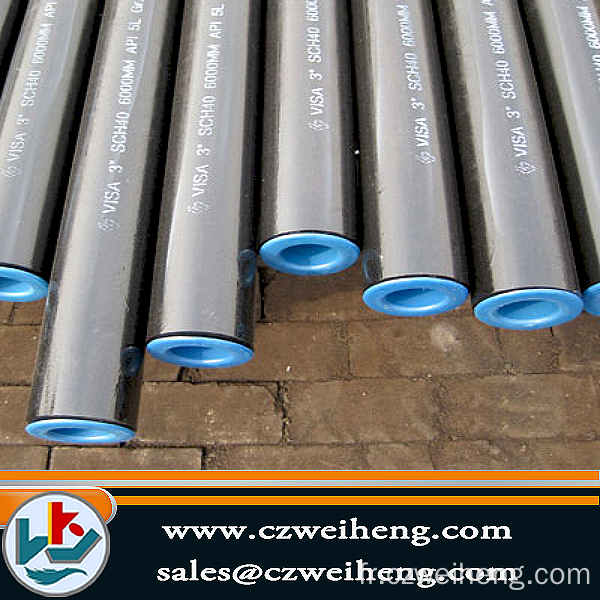 Tous taille Pipe sans couture/API 5L/ASTM A106/A53 Seamless Steel Pipe Tube usine