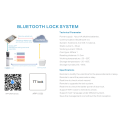 Fechadura eletrônica Bluetooth com controle remoto