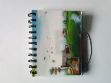 PP 3D cover spiral notebooks