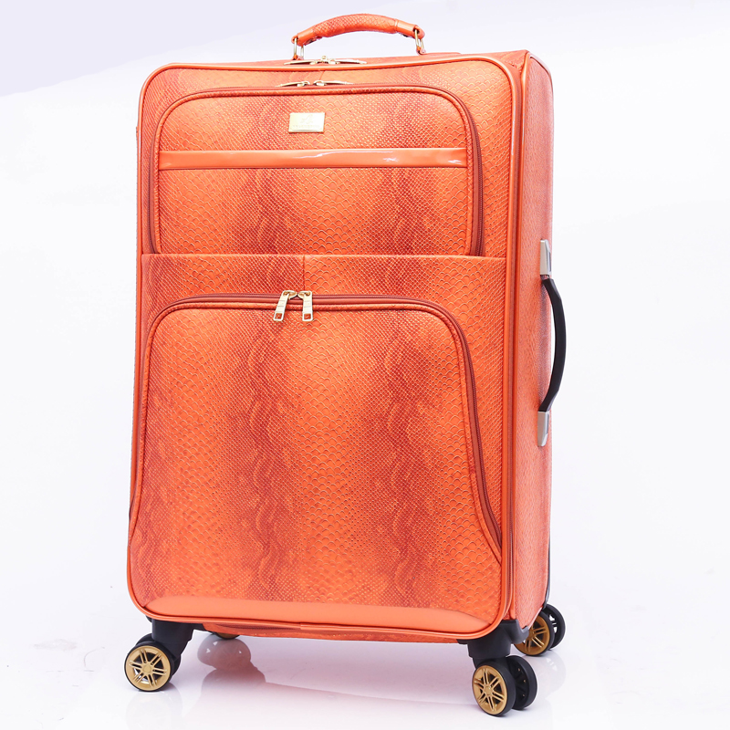 carry on PU luggage