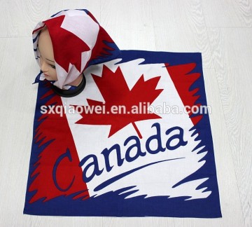 Canada Bandana /flag bandana/square bandana/customize scarf