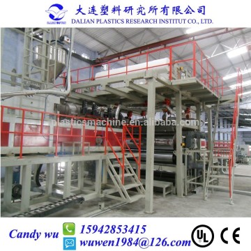 PVC advertise film production line