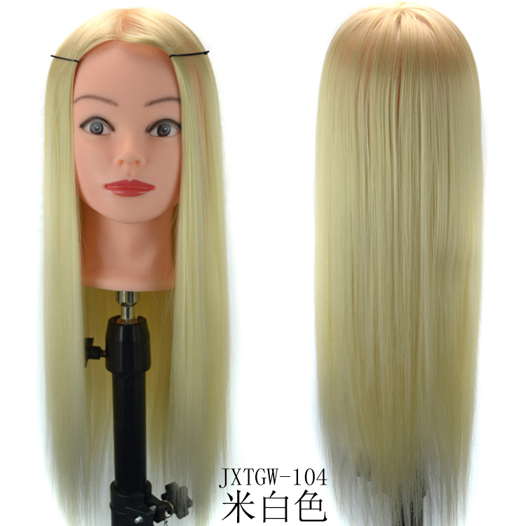 Hot sell wholesale cheap wig model head disc hair braided practice head wig head model synthetic wig hair model