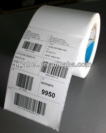 self adhesive woodfree paper Labelstock / Glassine Liner for printing