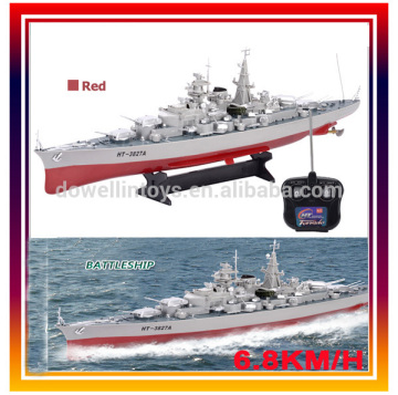 Newest 4CH 1:360 Battleship, rc boat.