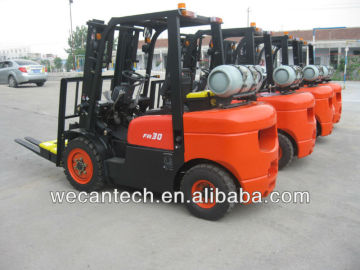 lpg forklift CPQYD30FR,gasoline forklift