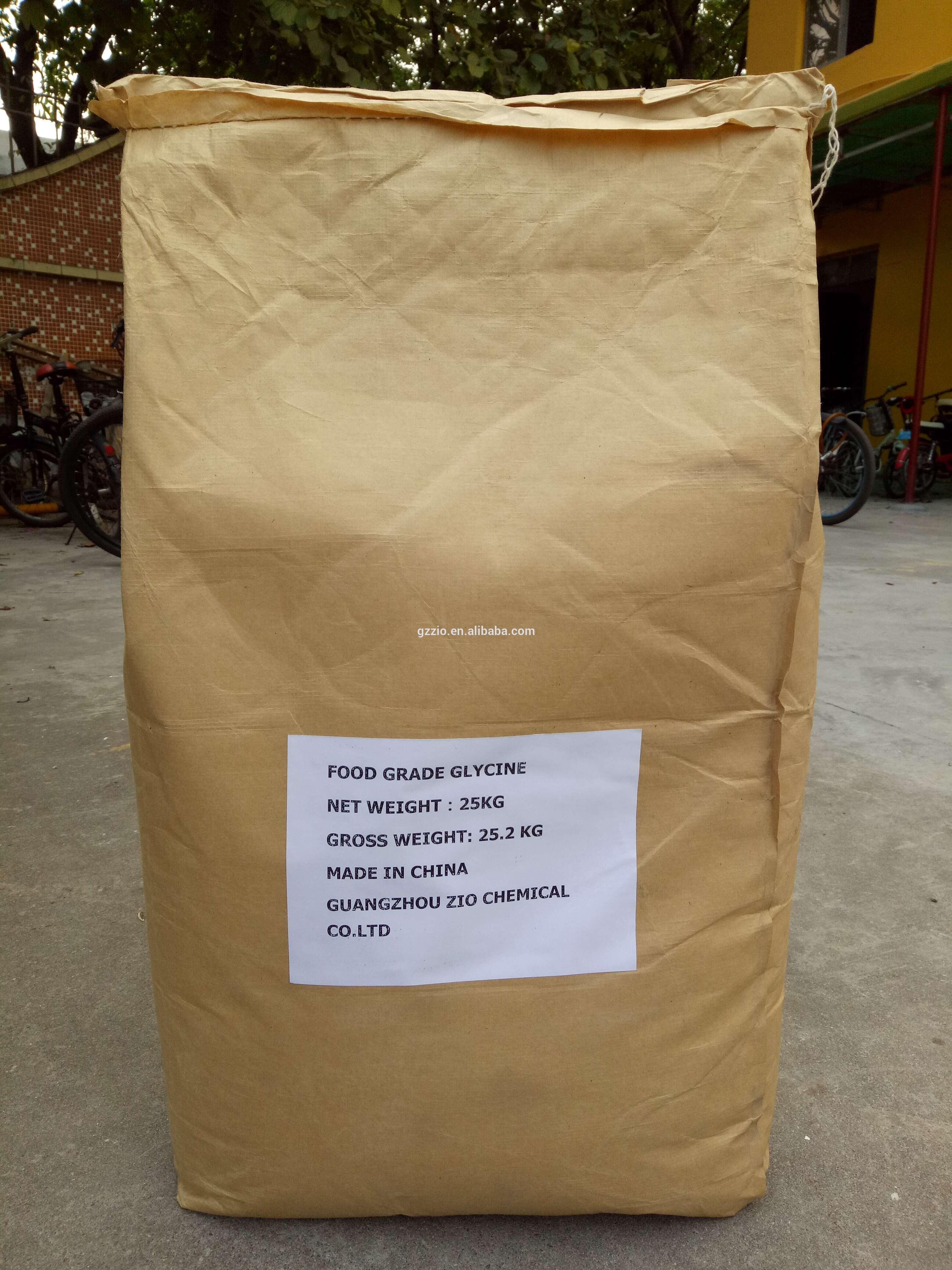 Bulk feed grade glycine price amino acid l-glycine free sample available