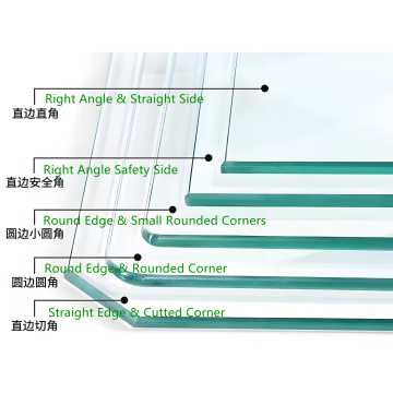 Optical Electronics Glass with Different Edges & Corners