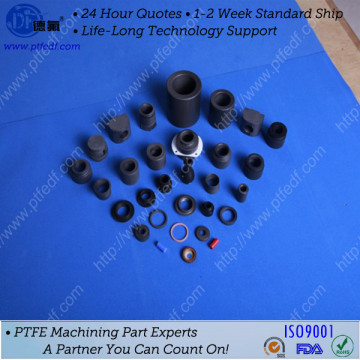 High quality carbon filled teflon tube fittings